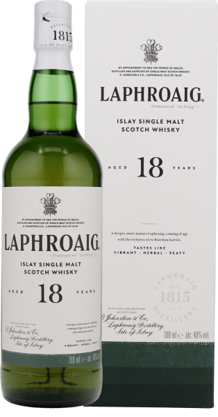 Laphroaig 18 Years Old Islay Single Malt 48% 0.7l
